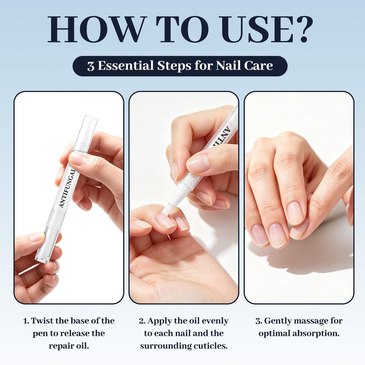 Toe Nail Repair Pen Nail Art Care Solution